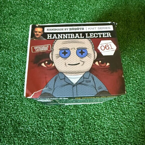 Hannibal Lecter Handmade by Robots Knit Series #061 Vinyl Figure NEW - Picture 7 of 12